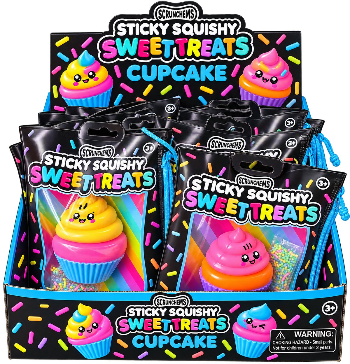 Scrunchems Sticky Sweet Treats Cupcakes