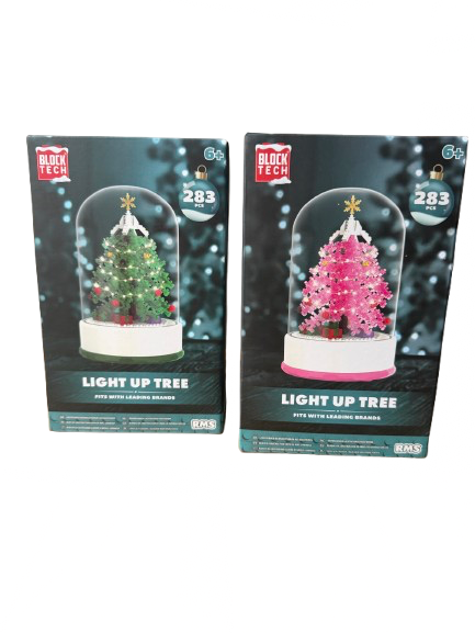 Block Tech Light Up Christmas Tree