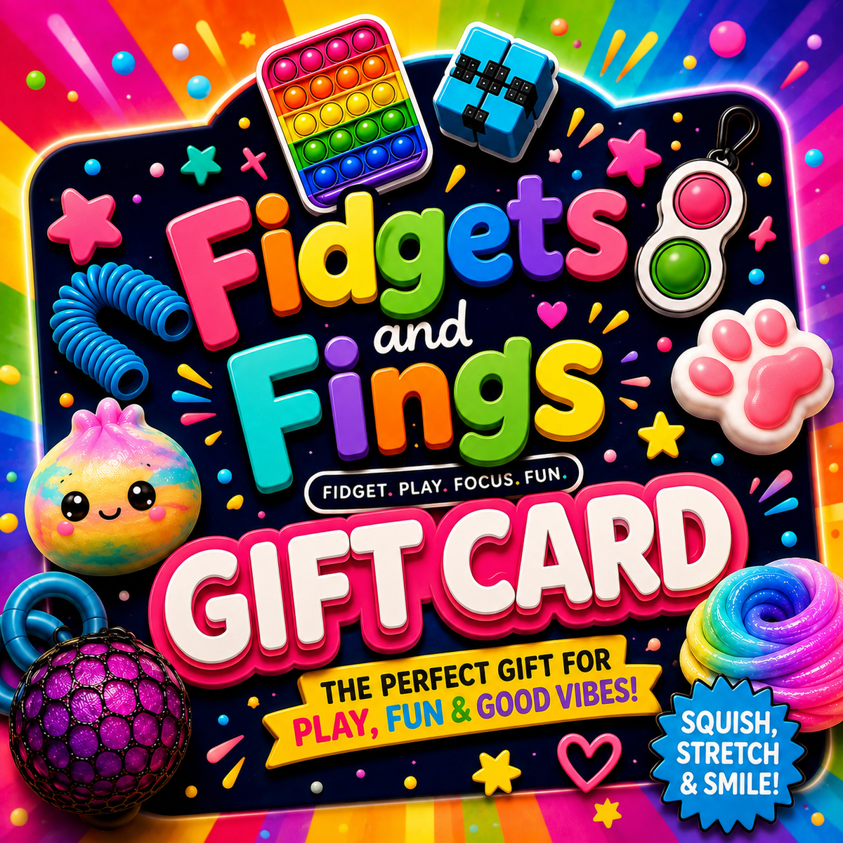 Fidgets And Fings Gift Cards