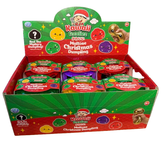 Kawaii Christmas Maltose Dumplings