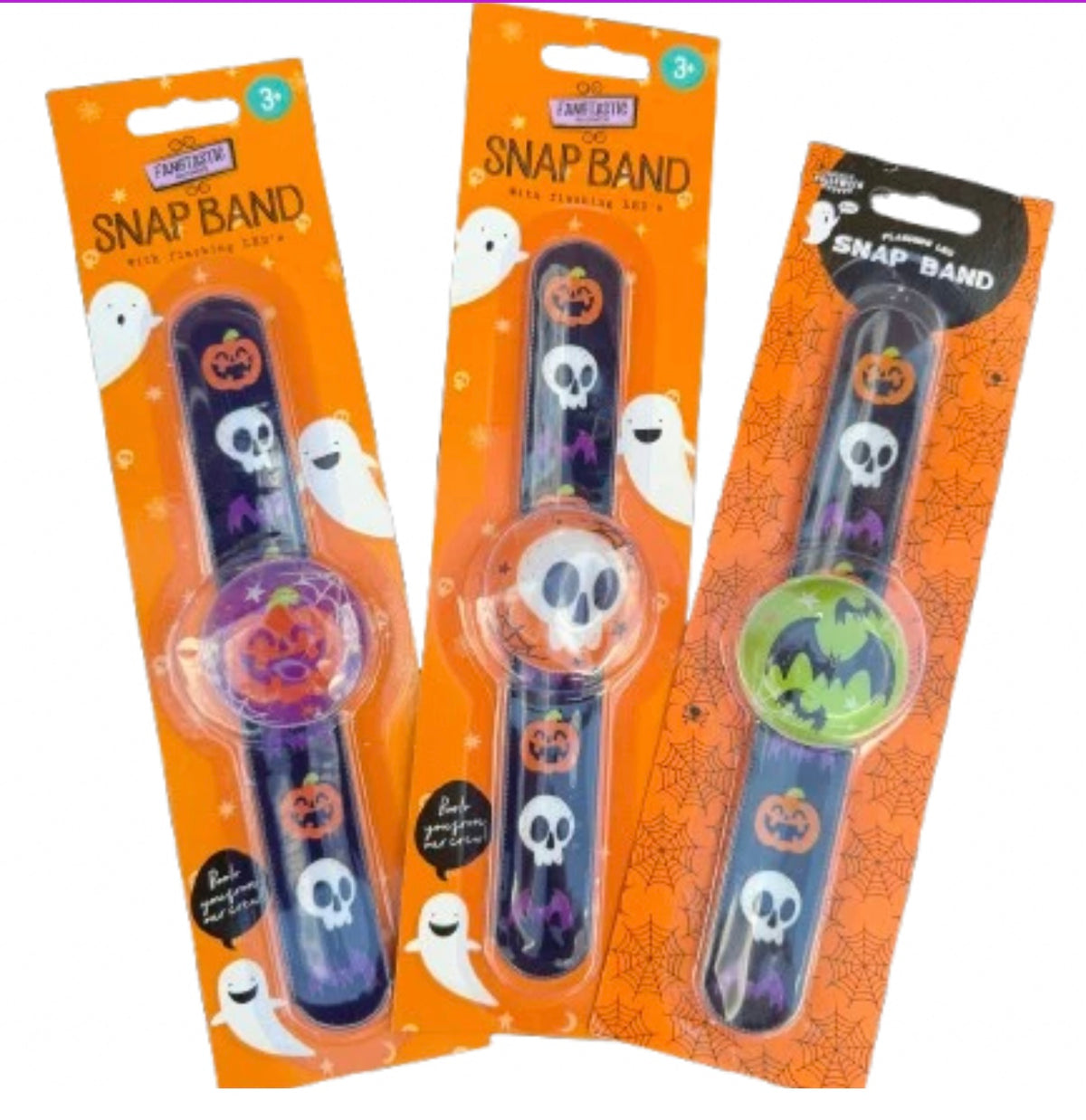 Boo Basket Bundle Add On Halloween Snap Bands