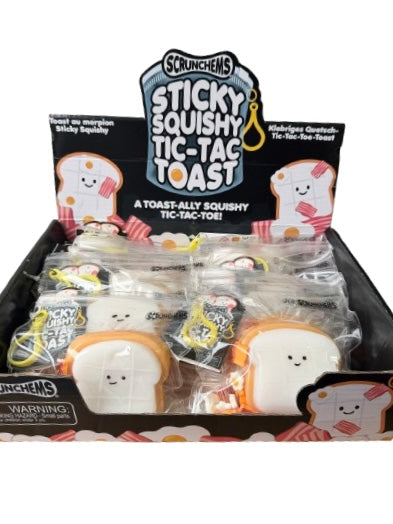 Scrunchems Tic-Tac Toast Squishy