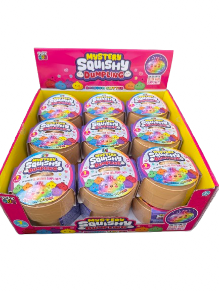 RMS Rainbow Glitter Dumplings