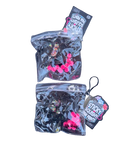 Scrunchems Sticky Squishy paws pink and black