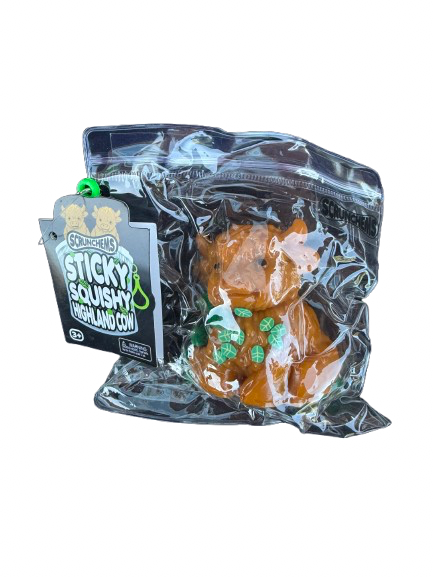 Scrunchems Sticky Squishy Highland Cow