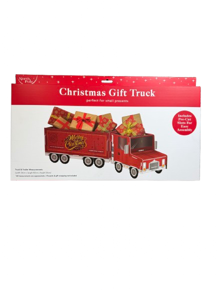 Large Christmas Gift Truck