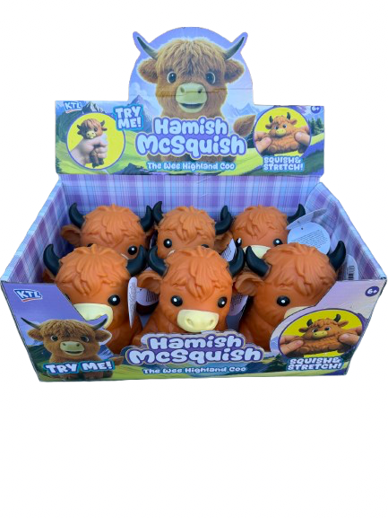 KTL Hamish McSquish Jumbo Highland Cow
