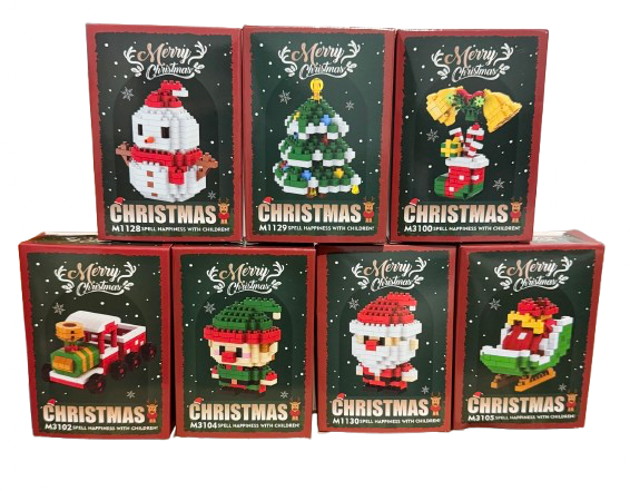 Christmas Micro Brick Sets