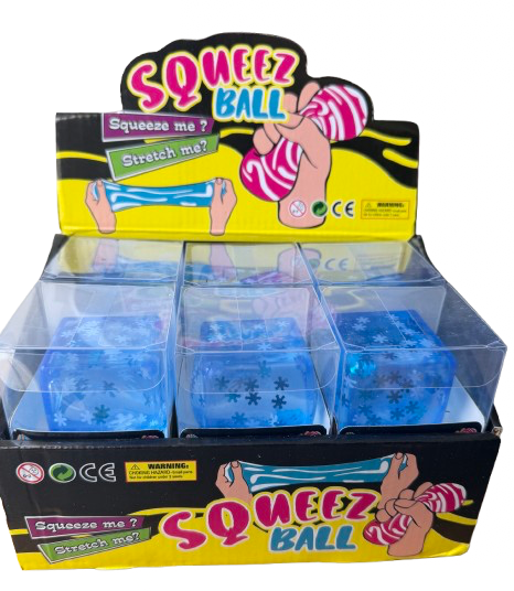 Snowflake Squeeze Cubes
