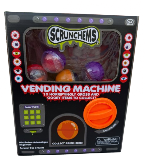 Scrunchems Horror Vending Machine Squishy Toy