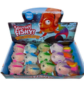 Squishy fishy with glitter rainbow tail