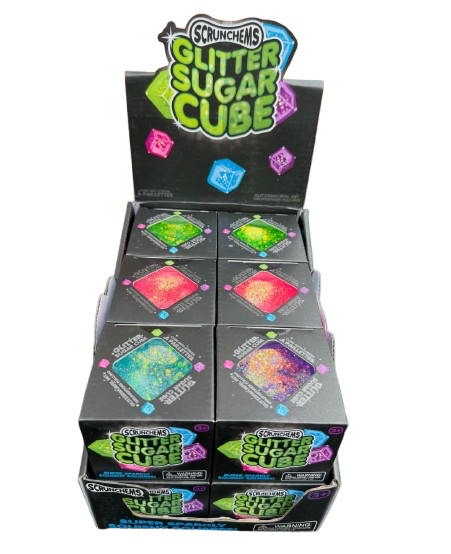 Scrunchems Glitter Sugar Cubes