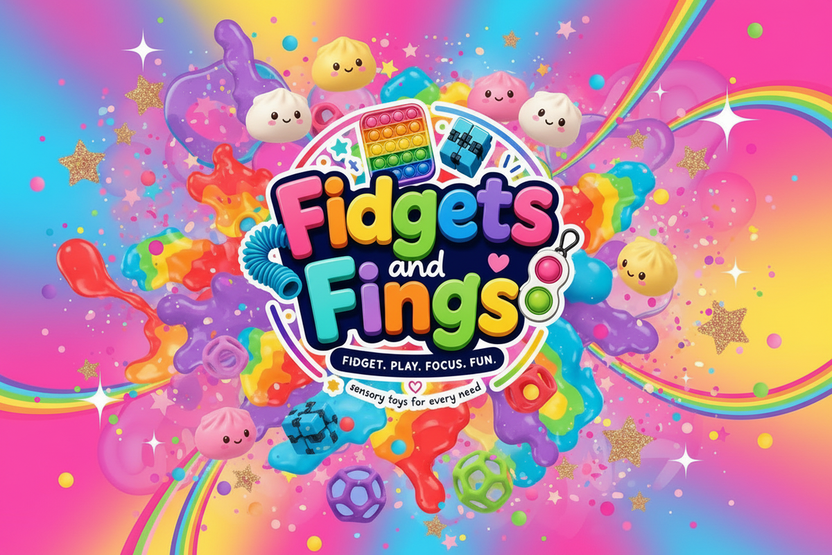 Fidgets and Fings Banner Variation B