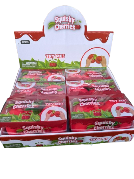 Jumbo Squishy Cherries